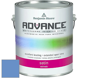Benjamin Moore 792 Advance Interior Paint-Satin эмаль цвет 2067-40 Blue Lapis