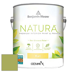 Benjamin Moore 514 Natura Interior Semi-Gloss Finish краска цвет NCS S 2050-G50Y 