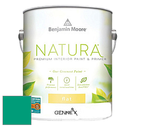 Benjamin Moore 514 Natura Interior Semi-Gloss Finish краска цвет 616 Garden View
