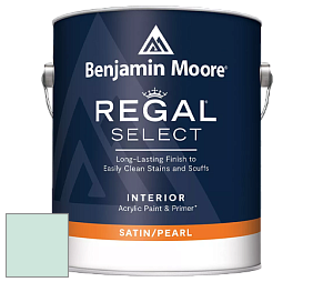 Benjamin Moore 550 Regal Select Waterborne Interior Pearl Finish краска цвет 597 Quartz Stone