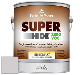 Benjamin Moore 355 Super Hide Zero Voc Interior Flat краска цвет AF-605 