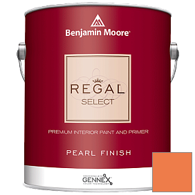 Краска Regal Select Waterborne Interior Pearl Finish (550) цвет 091 Tangerine Melt