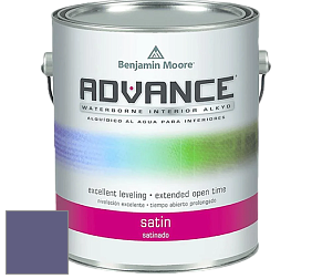 Benjamin Moore 792 Advance Interior Paint-Satin эмаль цвет NCS S 5030-R60B 