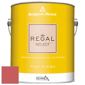 Benjamin Moore 547 Regal Select Waterborne Interior Flat Finish краска цвет 2008-30 Raspberry Blush