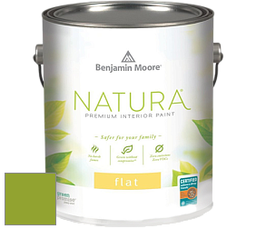 Benjamin Moore 512 Natura Interior Flat Finish матовая краска цвет 2028-20 Douglas Fir