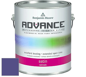 Benjamin Moore 792 Advance Interior Paint-Satin эмаль цвет NCS S 4050-R60B 