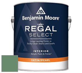 Benjamin Moore 550 Regal Select Waterborne Interior Pearl Finish краска цвет NCS S 4030-G10Y 