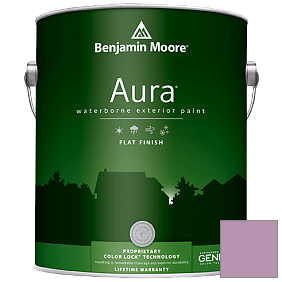 Краска Aura Waterborne Exterior Flat Finish (629) цвет 1370 Victorian Purple