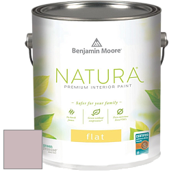 Benjamin Moore 512 Natura Interior Flat Finish матовая краска цвет 1249 Homespun Charm