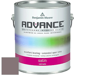 Benjamin Moore 792 Advance Interior Paint-Satin эмаль цвет 2113-40 Cinnamon Slate