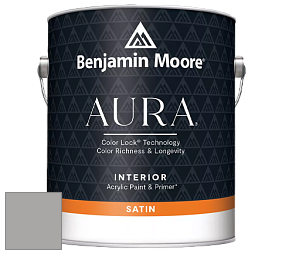 Benjamin Moore Aura 526 Waterborne Interior Satin Finish покрытие цвет NCS S 3500-N 