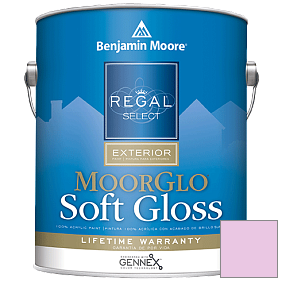 Краска Regal Select Exterior Paint-Moor GloSoft Gloss Finish (W096) цвет 2077-60 Valentine's Day