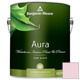 Краска Aura Waterborne Interior Semi-gloss Finish (528) цвет 1353 Rose Garden