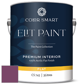 COLOR SMART CS 745 ELIT PAINT глубокоматовая моющаяся краска цвет 2075-20 Mulberry