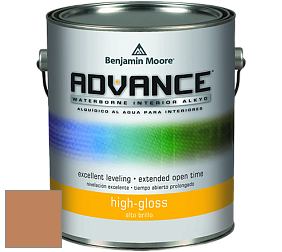 Benjamin Moore 794 Advance Interior Paint-High Gloss глянцевая алкидная эмаль цвет 1147 Butterscotch Sundae