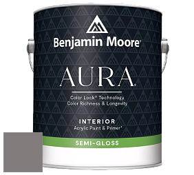Benjamin Moore Aura 528 Waterborne Interior Semi-gloss Finish краска цвет AF-660 