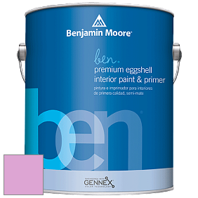 Benjamin Moore Ben W626 Premium Interior Latex Eggshell краска цвет 2077-50 Pretty Pink