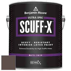 Benjamin Moore 484 Ultra Spec SCUFF-X Interior Matte Finish краска цвет AF-175 