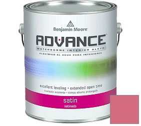 Краска Benjamin Moore 792. Advance Interior Paint-Satin эмаль цвет 1328 Deco Rose