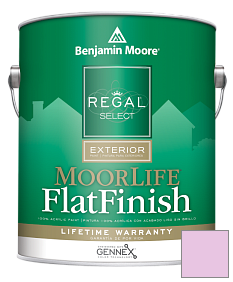 Краска Regal Select Exterior Paint-MoorLife Flat Finish (W105) цвет 2076-60 Dog's Ear
