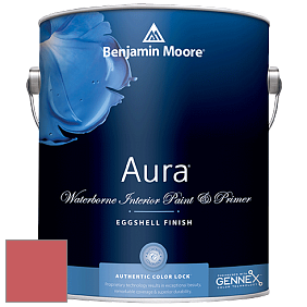 Benjamin Moore Aura 524 Waterborne Interior Eggshell Finish краска цвет 2008-30 Raspberry Blush