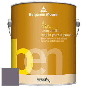 Benjamin Moore Ben W625 Premium Interior Latex Flat краска цвет NCS S 6010-R50B 