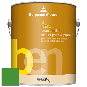 Benjamin Moore Ben W625 Premium Interior Latex Flat краска цвет NCS S 2075-G20Y 