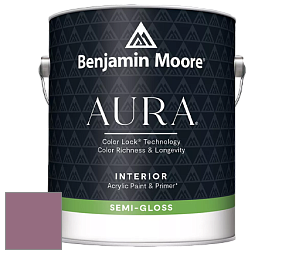 Benjamin Moore Aura 528 Waterborne Interior Semi-gloss Finish краска цвет NCS S 4030-R30B 