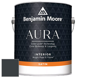 Benjamin Moore Aura 526 Waterborne Interior Satin Finish покрытие цвет NCS S 8505-B 