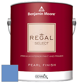 Benjamin Moore 550 Regal Select Waterborne Interior Pearl Finish краска цвет 2067-40 Blue Lapis