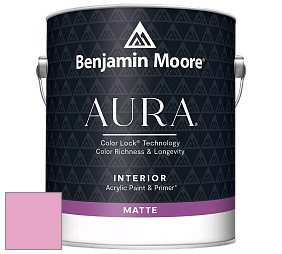 Benjamin Moore Aura 522 Interior Paint - Matte краска цвет 2086-50 Blushing Bride
