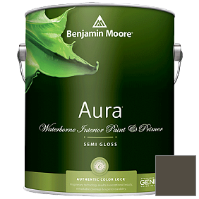 Краска Aura Waterborne Interior Semi-gloss Finish (528) цвет 2139-10 River Rock