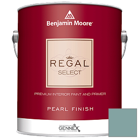 Краска Regal Select Waterborne Interior Pearl Finish (550) цвет 711 Boca Raton Blue