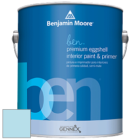 Benjamin Moore Ben W626 Premium Interior Latex Eggshell краска цвет 785 Morning Glory