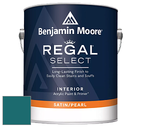 Benjamin Moore 550 Regal Select Waterborne Interior Pearl Finish краска цвет NCS S 5040-B30G 