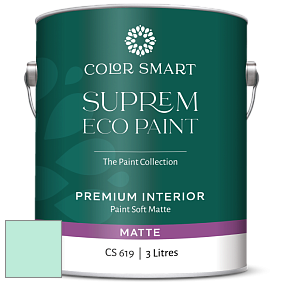 COLOR SMART CS 619 SUPREM ECO PAINT матовая краска цвет 2039-60 Seafoam Green