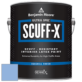 Benjamin Moore 485 Ultra Spec SCUFF-X Interior Eggshell Finish краска цвет 2067-50 Summer Blue