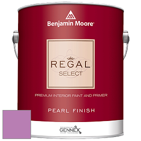 Benjamin Moore 550 Regal Select Waterborne Interior Pearl Finish краска цвет 2075-40 Pink Raspberry