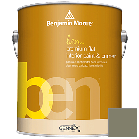 Краска Ben Premium Interior Latex Flat (W625) цвет 475 GalÃ¡pagos Green