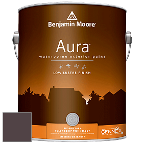 Benjamin Moore Aura 634 Waterborne Exterior Low Lustre Finish краска цвет AF-650 