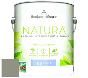 Benjamin Moore 513 Natura Interior Eggshell Finish краска с блеском цвет 2140-40 Storm Cloud Gray
