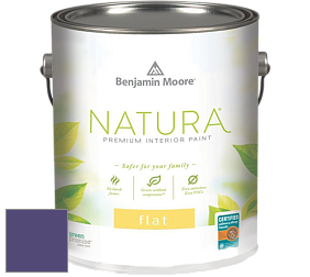 Benjamin Moore 512 Natura Interior Flat Finish матовая краска цвет NCS S 5040-R60B 