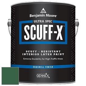 Benjamin Moore 485 Ultra Spec SCUFF-X Interior Eggshell Finish краска цвет 2040-10 Rainforest Foliage