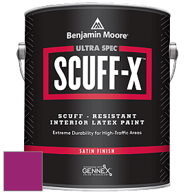 Benjamin Moore 486 Ultra Spec SCUFF-X Interior Satin Finish краска цвет RAL 4006 