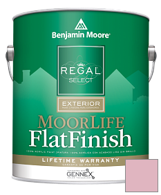 Краска Regal Select Exterior Paint-MoorLife Flat Finish (W105) цвет 1270 Tara