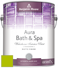Benjamin Moore Aura 532 Bath & Spa Waterborne Interior Paint Matte Finish краска цвет 2026-20 Margarita