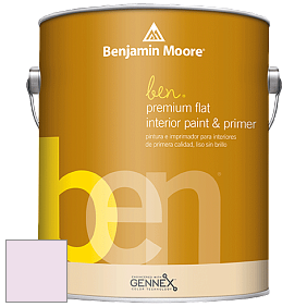 Benjamin Moore Ben W625 Premium Interior Latex Flat краска цвет 2074-70 Easter Bonnet