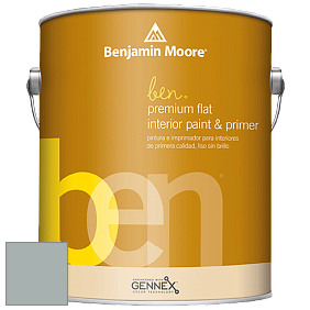 Benjamin Moore Ben W625 Premium Interior Latex Flat краска цвет NCS S 3005-B50G 