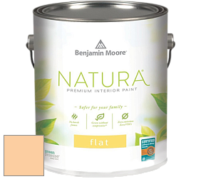 Benjamin Moore 512 Natura Interior Flat Finish матовая краска цвет 2016-50 Melon Popsicle