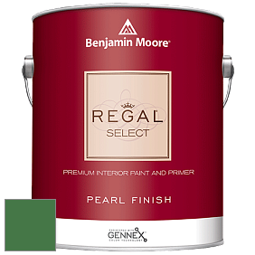 Benjamin Moore 550 Regal Select Waterborne Interior Pearl Finish краска цвет 2035-20 Cactus Green